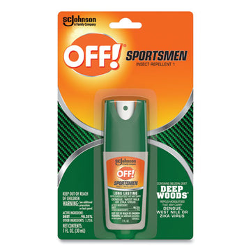OFF!® Deep Woods Sportsmen Insect Repellent, 1 Oz Spray Bottle freeshipping - TVN Wholesale